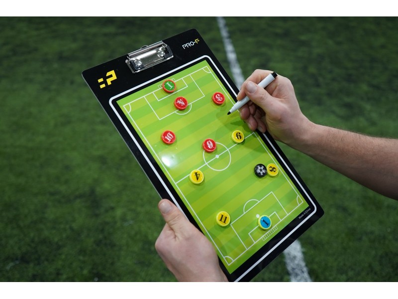 Магнитная тактическая доска планшет для футбола Football Magnet Coach PRO-F