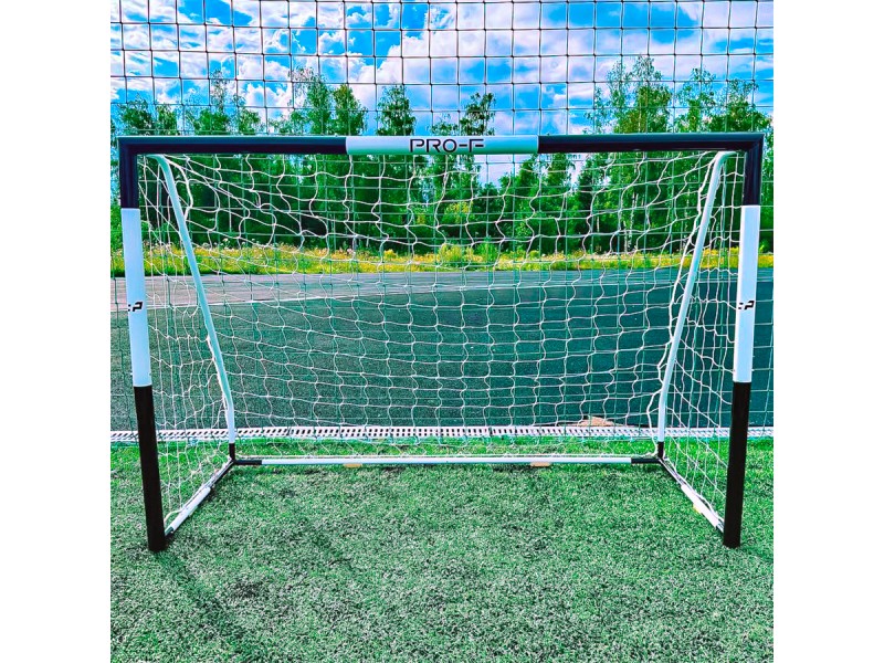 Ворота футбольные Goal Play PRO-F переносные металлические для улицы и зала, 180х120 см