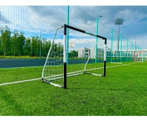 Ворота футбольные Goal Play PRO-F переносные металлические для улицы и зала, 180х120 см