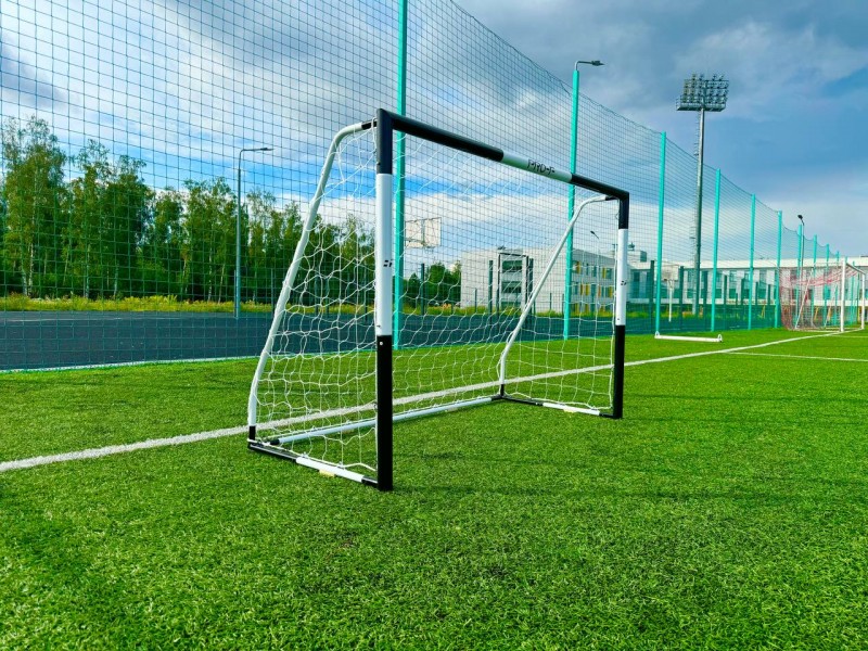 Ворота футбольные Goal Play PRO-F переносные металлические для улицы и зала, 180х120 см