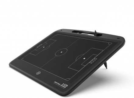 LCD Тактическая доска планшет для футбола 13.5 Black