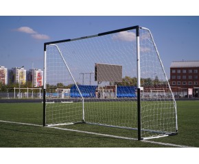 Футбольные ворота Goal Play PRO-F стальные переносные с сеткой, размер 3х2 метра