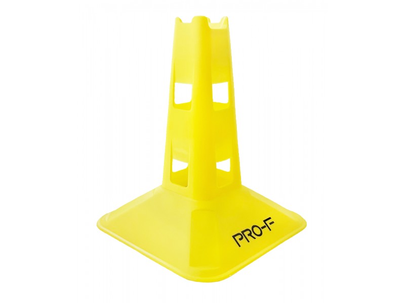 Конусы тренировочные Agility Cones PRO-F 6 штук желтый